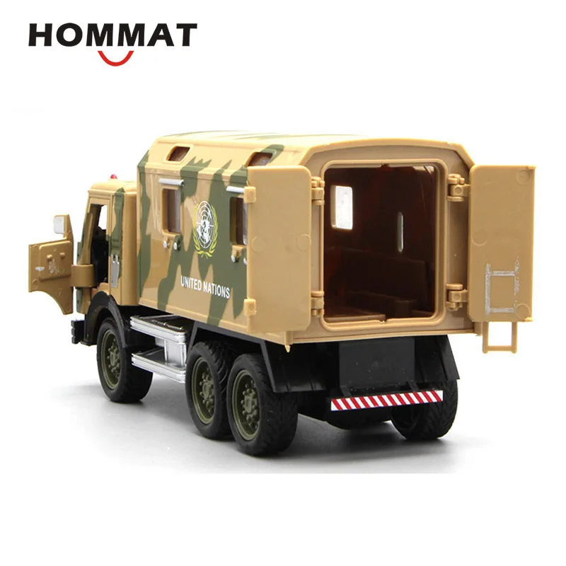 HOMMAT моделирование 1:32 КАМАЗа военный автомобиль силы грузовик автомобиль литой игрушечный автомобиль модель подарочные Машинки Игрушки для детей