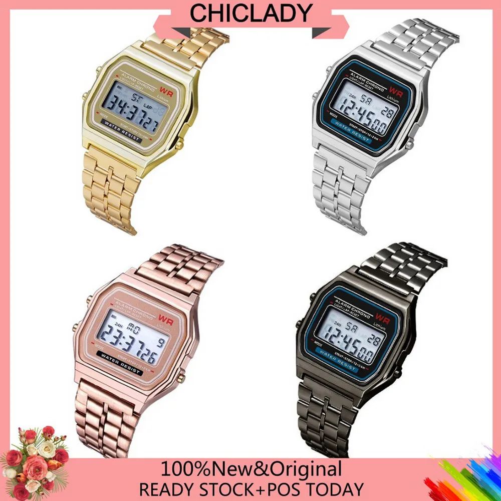 Reloj digital mujer женские часы светодиодный цифровые платье наручные мужские и