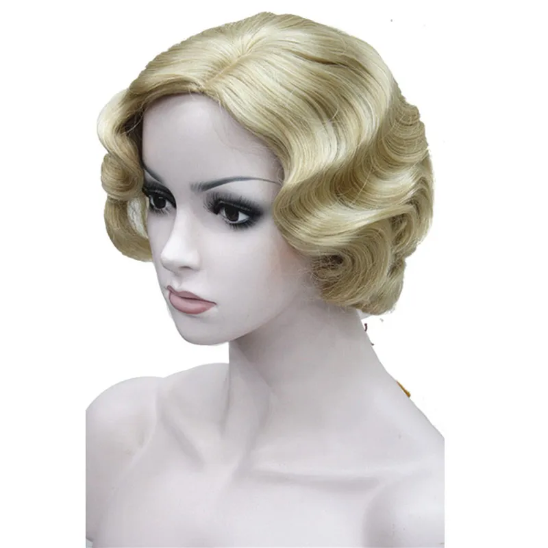 StrongBeauty короткий волнистый парик блондинка черный коричневый красные