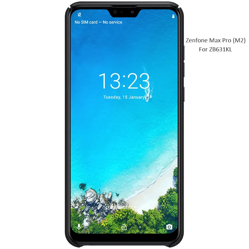 Nillkin Чехол матовый для Asus Zenfone Max Pro M2 ZB631KL жесткий Пластик задняя крышка