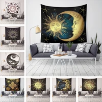 sun 3d printed tapestry polyester bohemian wall hanging decor table cover yoga mat picnic table cover drop shipping 150130
