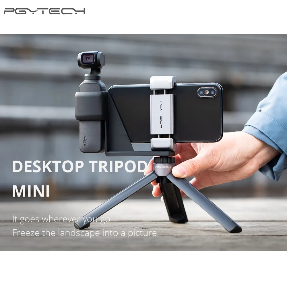 PGYTECH мини Настольный Штатив для DJI OSMO Action/GoPro/Action camera 1/4 thread port|Штативы| |