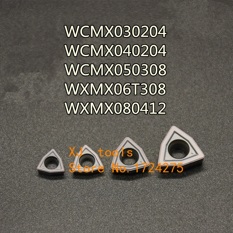10 шт. твердосплавные вставки для сверления WCMX030204/WCMX040204/WCMX050308/WCMX06T308/WCMX080412 U |