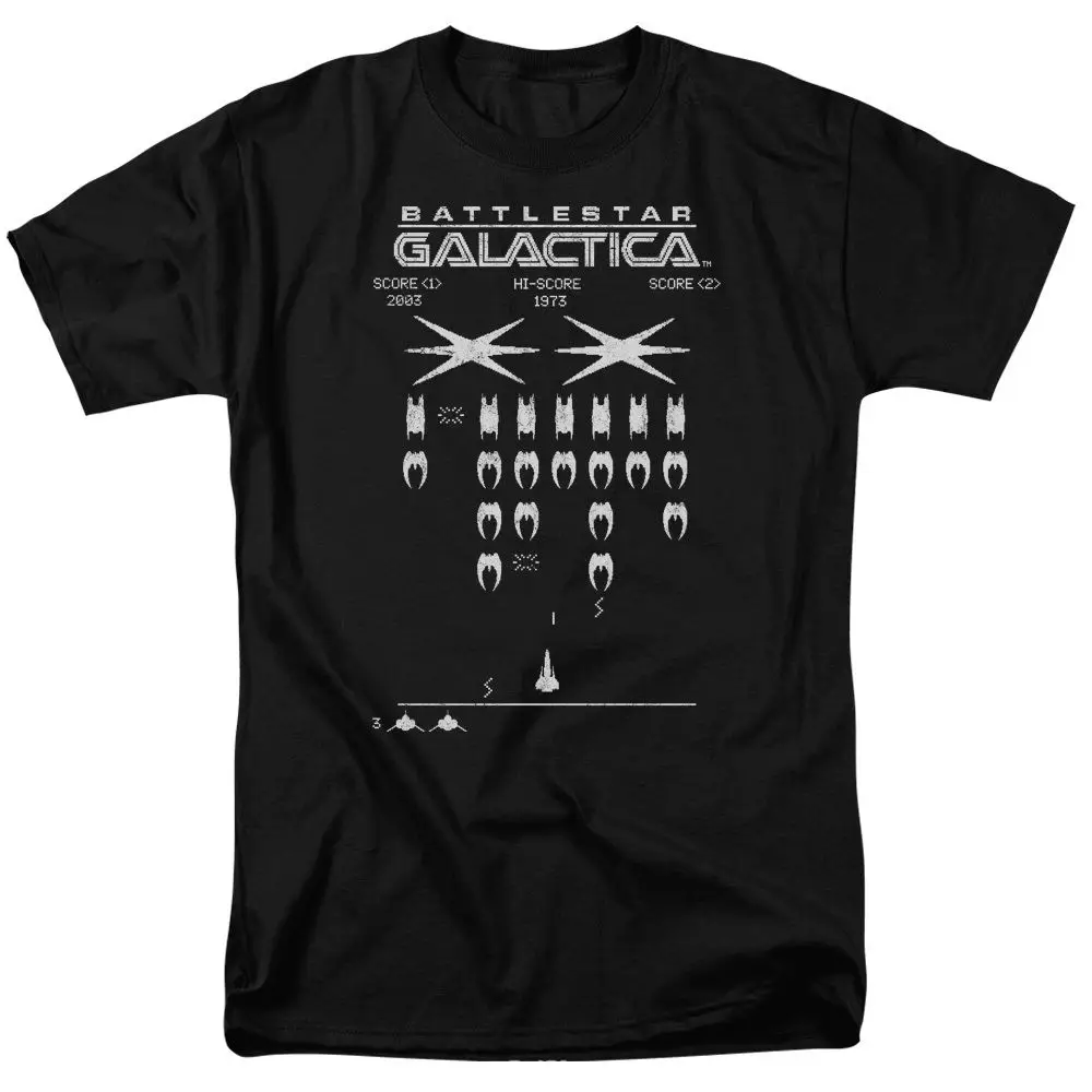 Battlestar Galactica Новая серия GALACTIC INVADERS Лицензионная футболка всех размеров