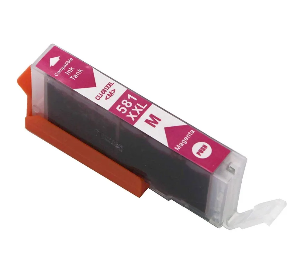 5PK совместимый чернильный картридж PGI 580 CLI 581 XXL для Canon Pixma TR7550 TR8550 TS6150 TS6151 TS8150 TS8151