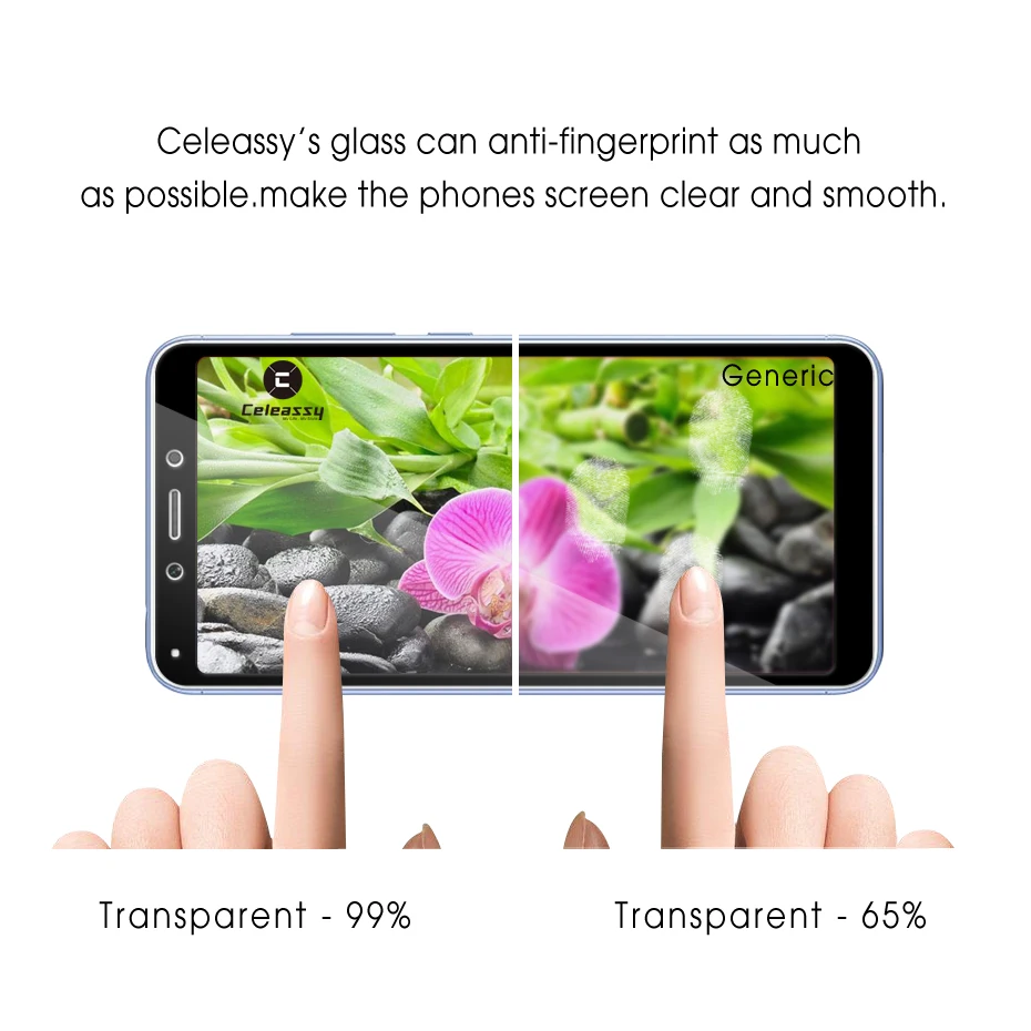 100% оригинал celestassy Real 2.5D 9H полное покрытие закаленное стекло для Xiaomi Redmi 6 6A S2 Xiomi Mi