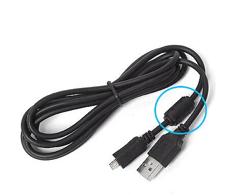 USB Power Charger Data SYNC Cable Cord Lead For OLYMPUS VR-320 VR-330 Camera