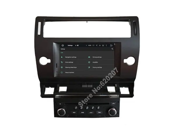 Android 8 0 автомобильный DVD GPS для CITROEN C4 2004-2012 поддержка DVR WIFI DSP DAB OBD Octa Core 4 Гб RAM 32 ROM |