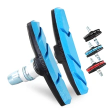 Одна пара тормозных колодок для горного велосипеда MTB тормоза велосипедные V-Brake Holder обувь Резиновые блоки прочные велосипедные аксессуары 2510