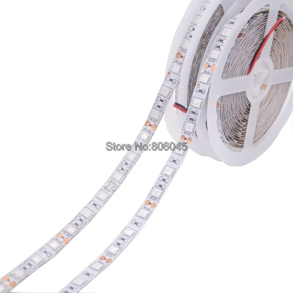 Фитолампа полного спектра 12 В постоянного тока 5 м светодиодная ленсветильник