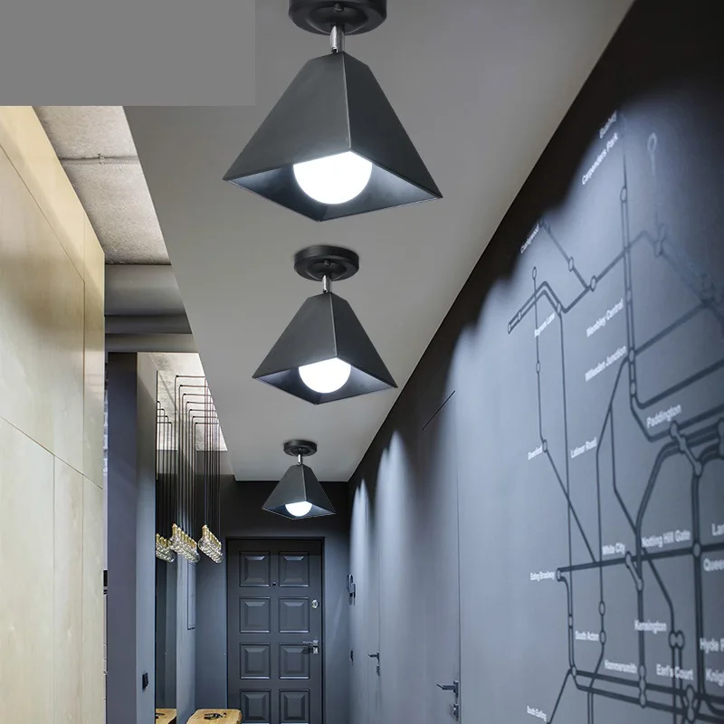 

Modern LED iron spot pendant light aisle living rooms bars cafes hanging light