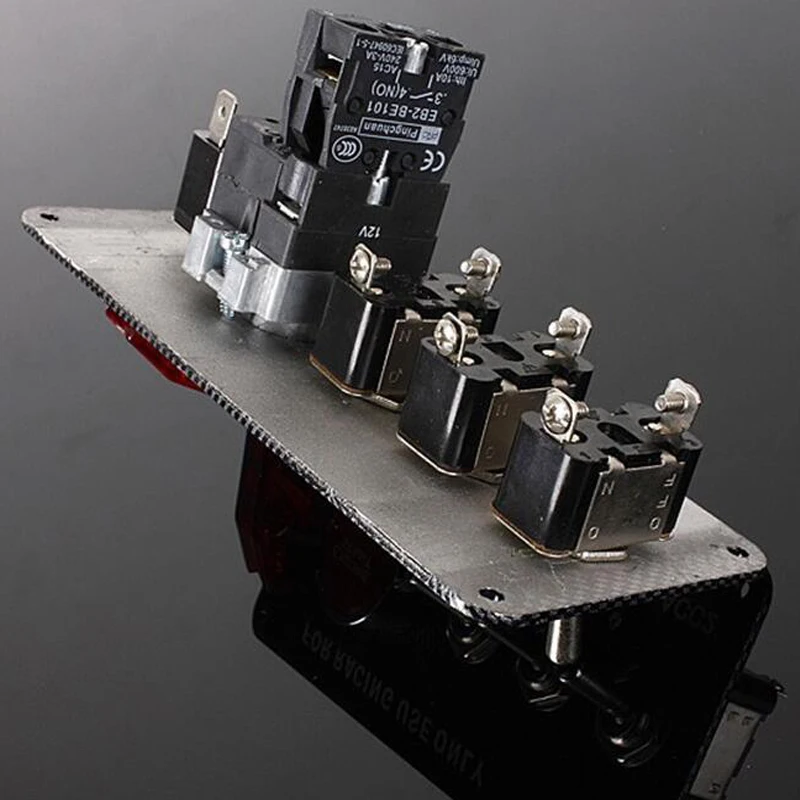 Кнопка запуска гоночного автомобиля Переключатель зажигания ПАНЕЛЬ выключатели