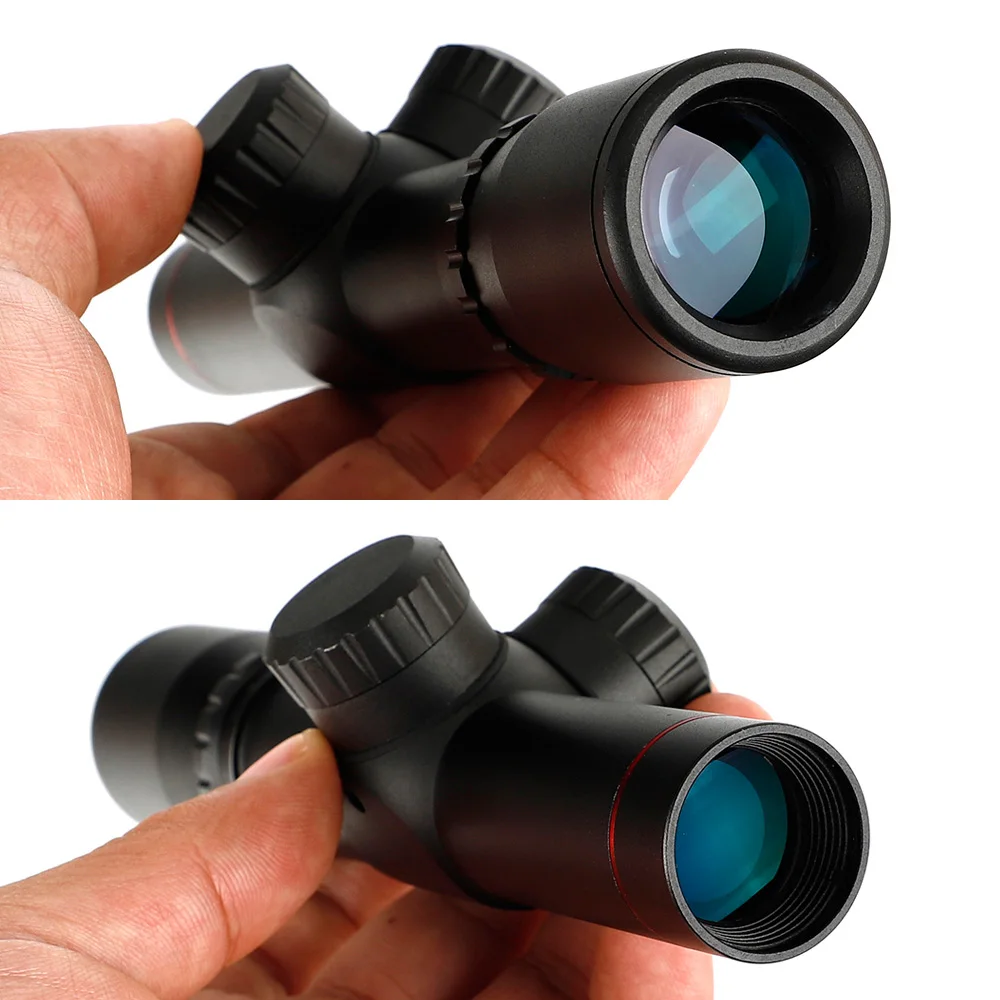 Ohhunt 4 5x20 1 дюймов Охота компактный оптические прицелы P4 сетка стрельба