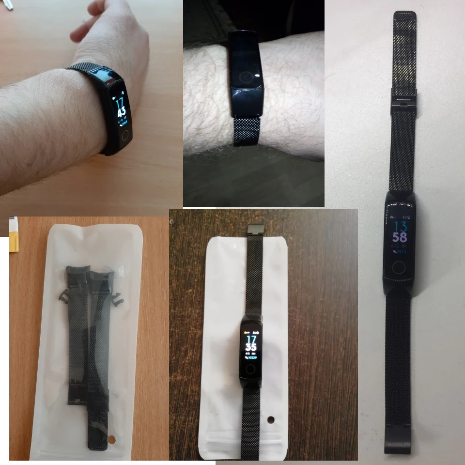 Mijobs Миланский металлический ремешок для huawei Honor Band 4 Широкие ремешки Браслет из нержавеющей стали умные аксессуары для Honor Band 5