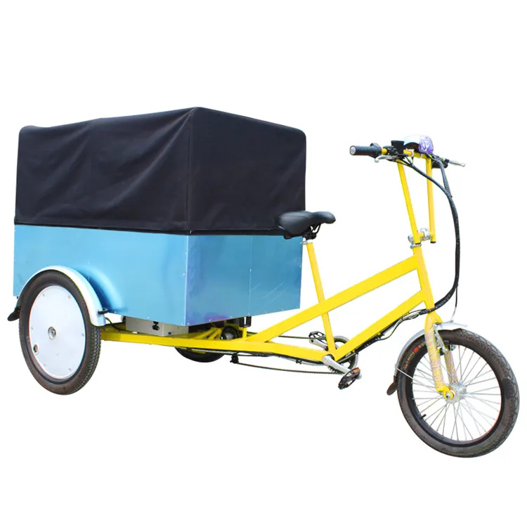 

Three Wheels Electric Truck Food Trailer Cart Bike Bicycle for Sale/3 Big Wheels Water Tricycle Bike/Electric Cargo Bike