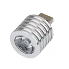 HHTL-алюминий 3 Вт USB Светодиодная лампа гнездо прожсветильник Тор вспышка светильник