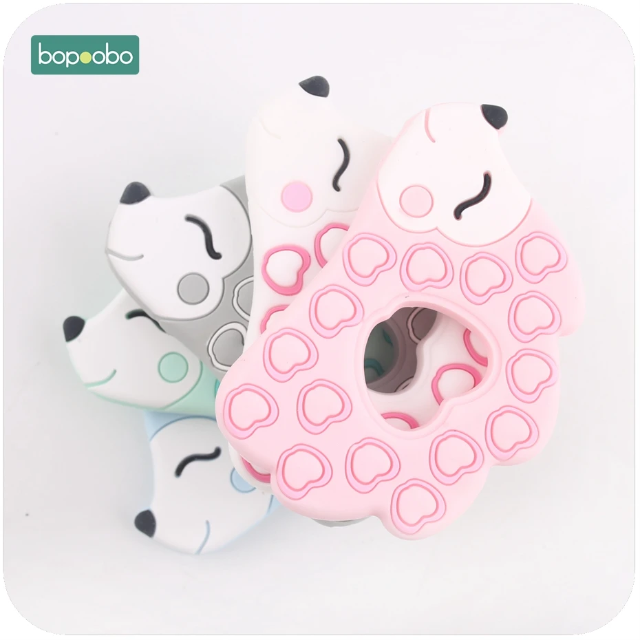 Bopoobo 1 шт. силиконовый Прорезыватель аксессуар милый Ежик аксессуары для