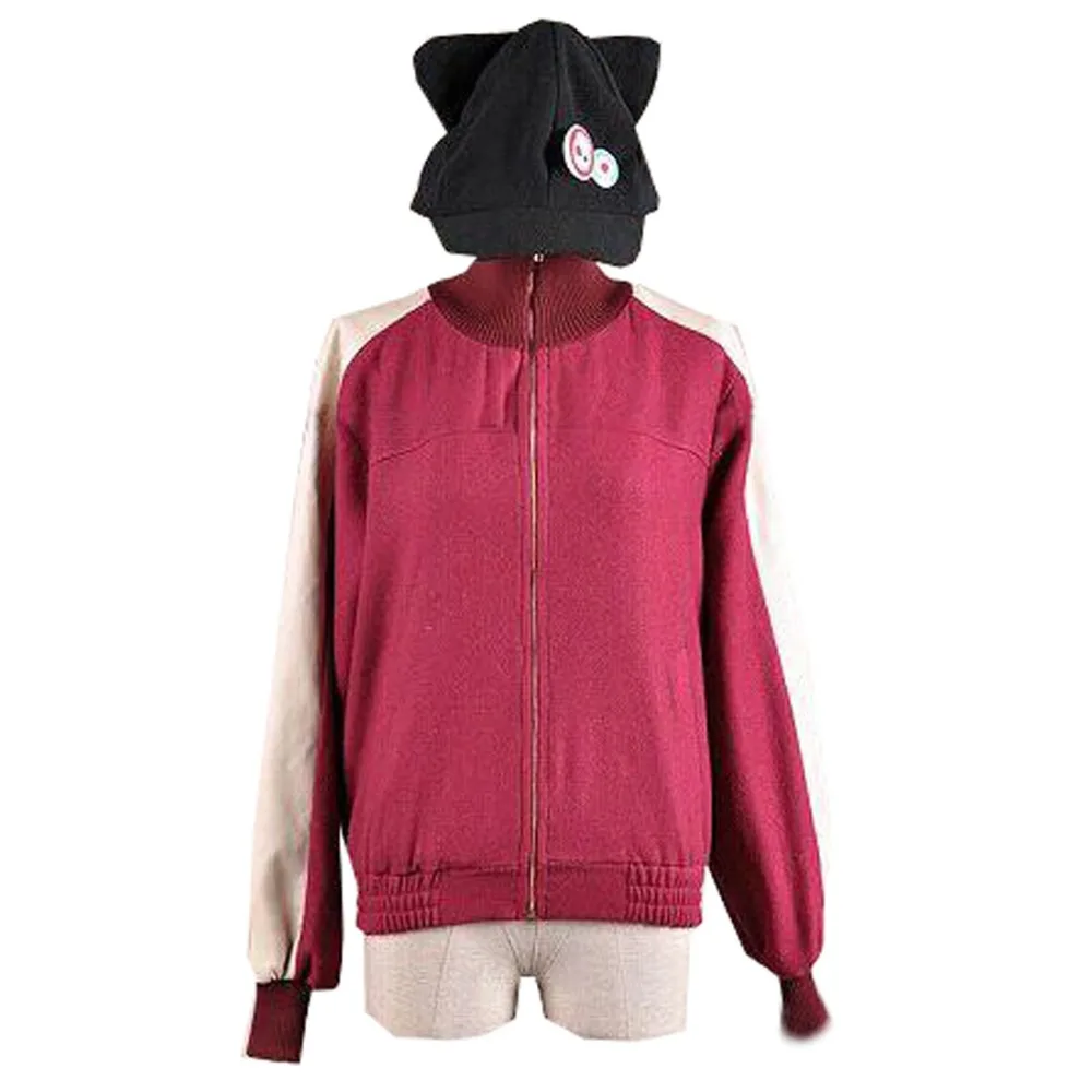 2018 эва Soryu Asuka Langley Cat Hat Cosplay костюм куртка пальто толстовка + шляпа|Костюмы аниме| |