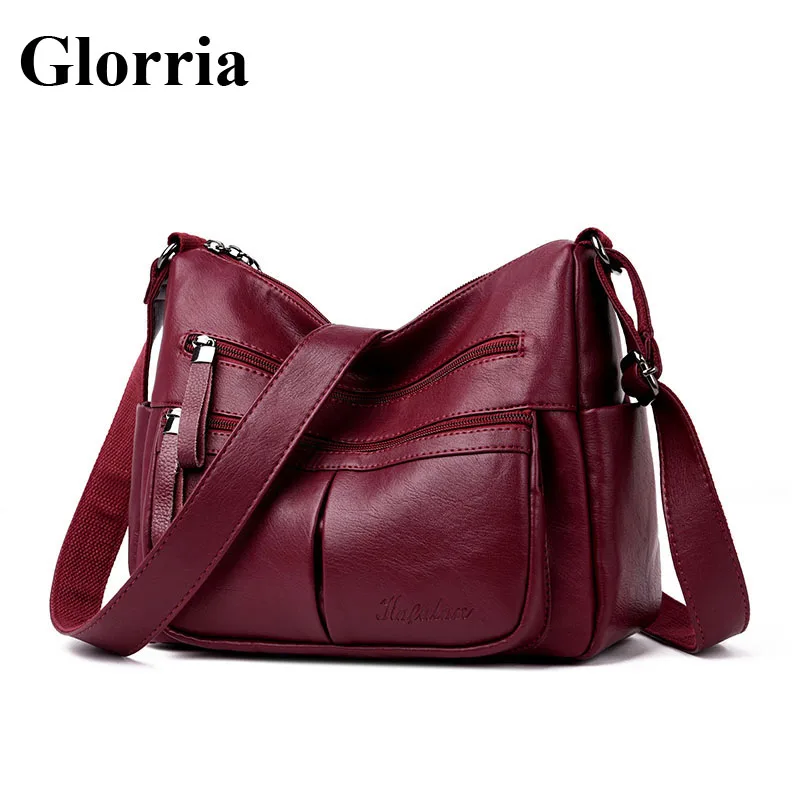Glorria кошелек на молнии и сумки женская сумка дизайнерская через плечо из