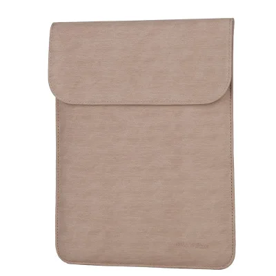 brown 1 PU кожаный чехол для ноутбука 15,6 Для Macbook Air 13 чехол Pro retina 11 14 15 сенсорная панель для Xiaomi lenovo для женщин и мужчин чехол - Цвет: brown 1