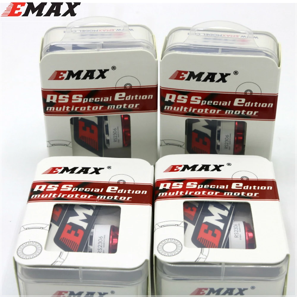 4 шт./лот Emax RS2306 белая серия 2400KV 2550KV 2750KV 3 4S гоночный мотор для FPV Racing RC Multicopter +