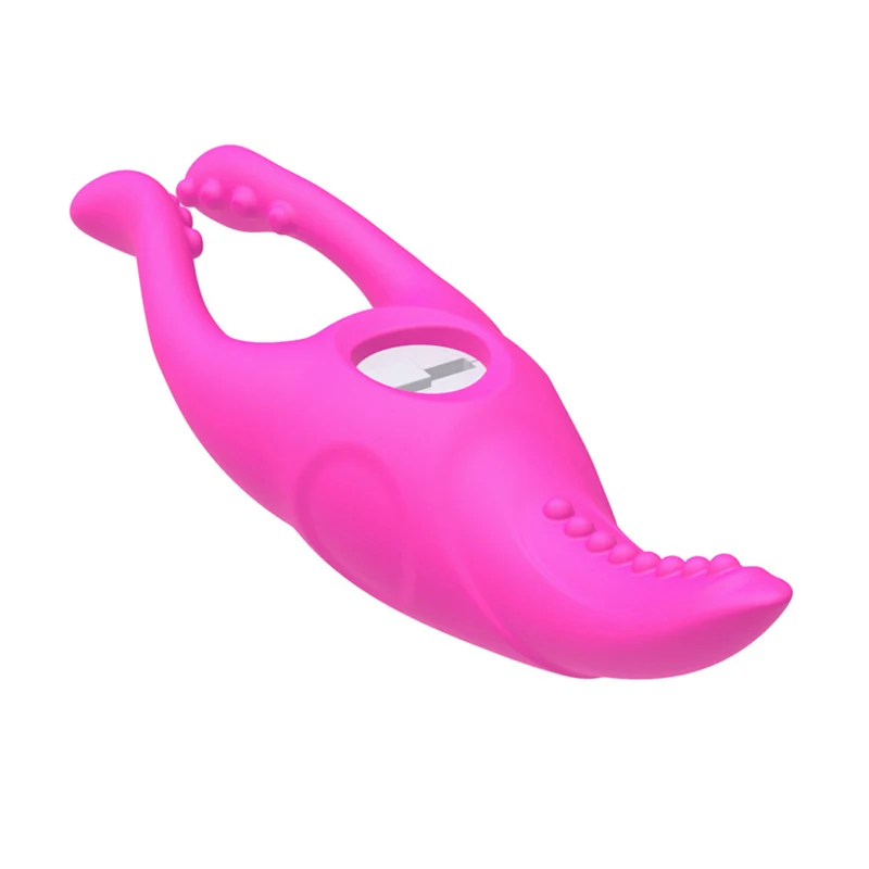 Зажим для сосков вибратор силиконовый зажим клитора стимулятор G-spot Массажер