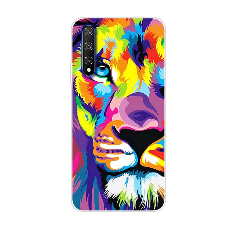 Мультяшный чехол для Huawei Honor 20, чехол для Honor 20, Мягкая силиконовая задняя крышка, чехол для телефона Huawei Honor 20 lite Honor20 Pro