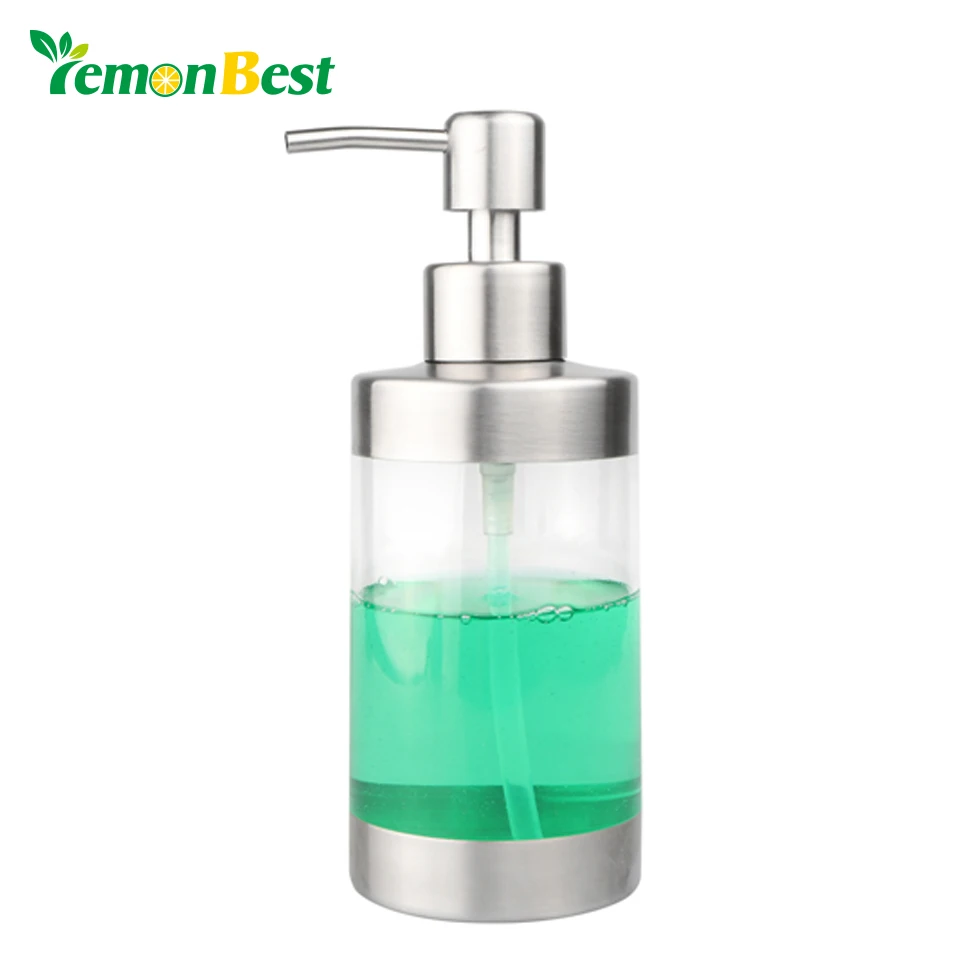 

Диспенсер для мыла Lemonbest, 350 мл/12 унций, из нержавеющей стали 304