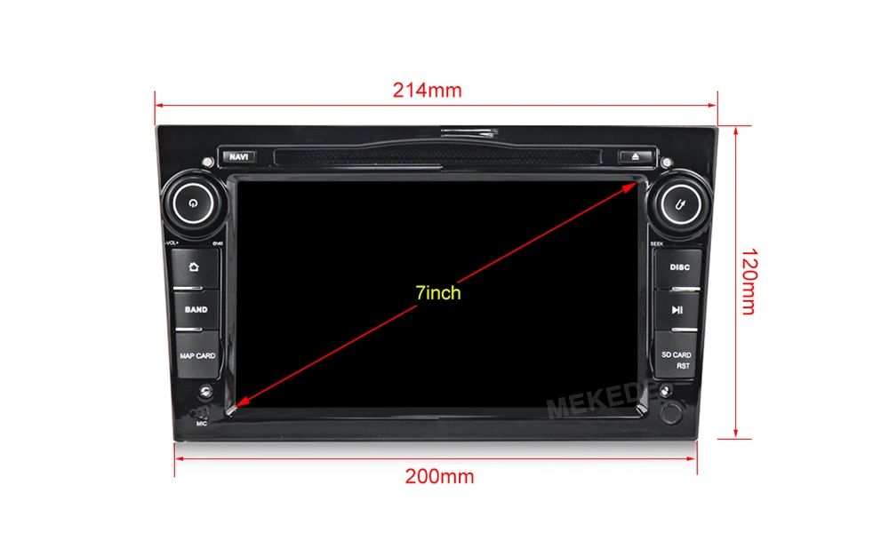 MEKEDE ips DSP 2 Din автомобильный радиоприемник Android 9,0 автомобильный dvd-плеер для Opel Corsa Vectra C D Meriva Vivaro Tigra навигационный GPS радиоприемник 16G карта