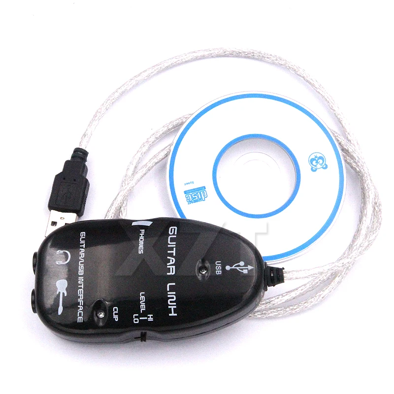 Кабель аудио интерфейс Guitarlink ведущий к компьютеру для ПК MAC MP3 адаптер XP запись
