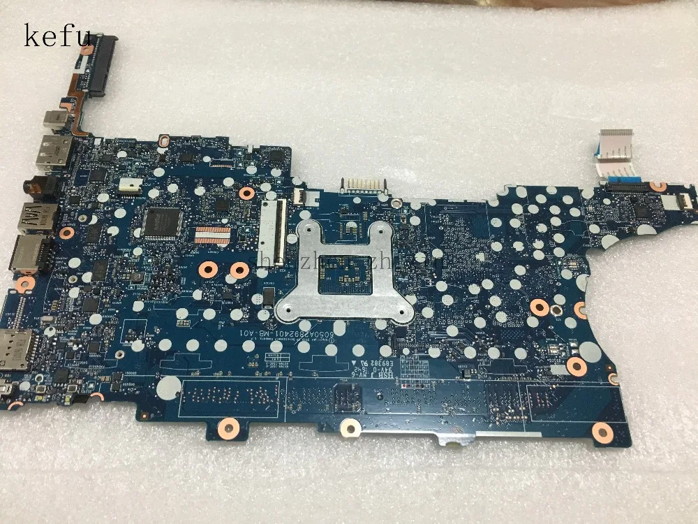 KEFU для ноутбука hp EliteBook 840 G3, материнская плата с ЦП cel 2957U 781411-001 DDR3, тестовая хорошая материнская плата