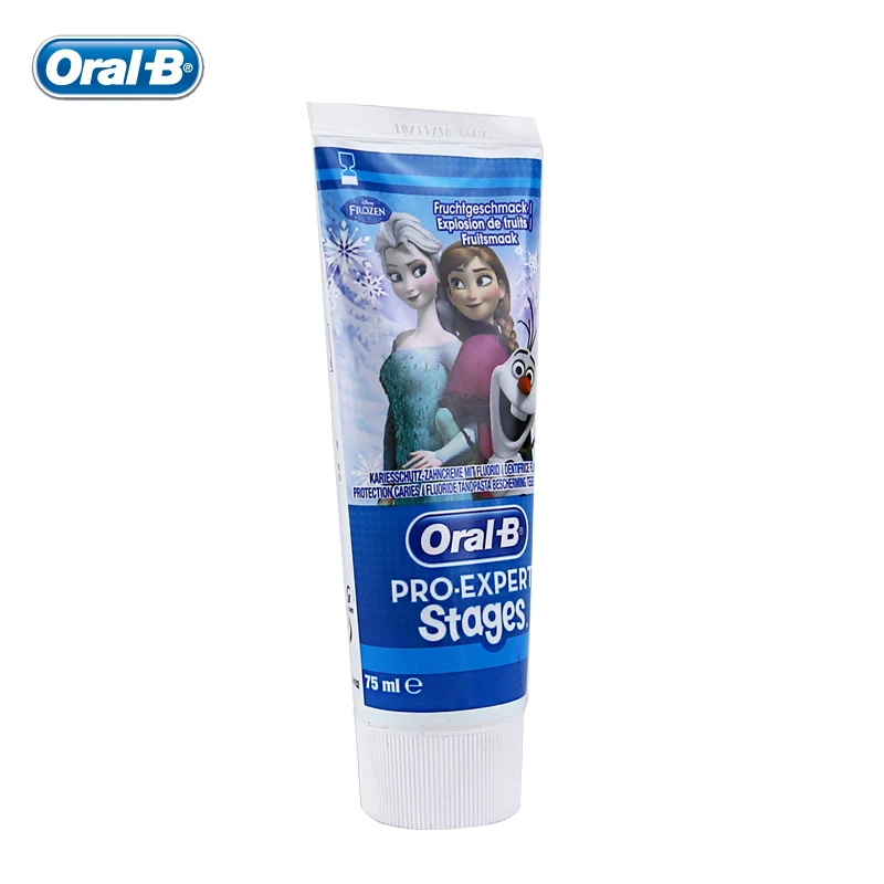 Зубная паста Oral B для детей предотвращающая отбеливание зубов фруктовый вкус