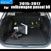 Специальный коврик для багажника автомобиля volkswagen passat b8 2015 2016 2017