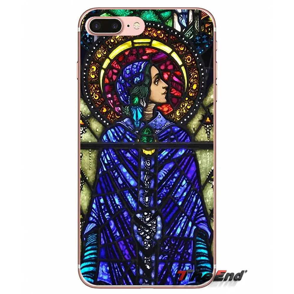 Jesus chapel религиозный витражный чехол для iPhone X 4 4S 5 5S 5C SE 6 6S 7 8 Plus Samsung Galaxy J1 J3 J5 J7 A3 A5 2016