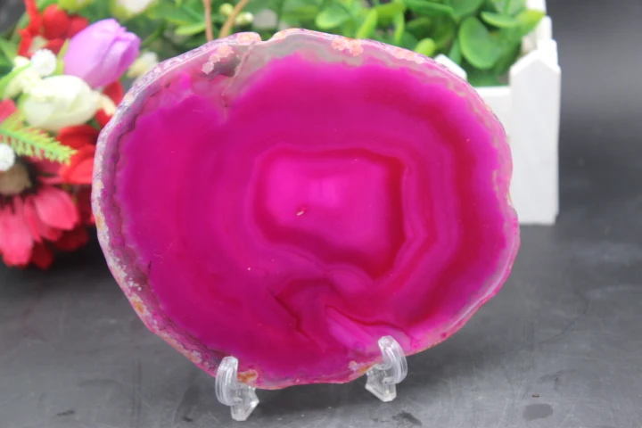 148 грамм кварцевого хрустального агата подставка под чашку предметы интерьера