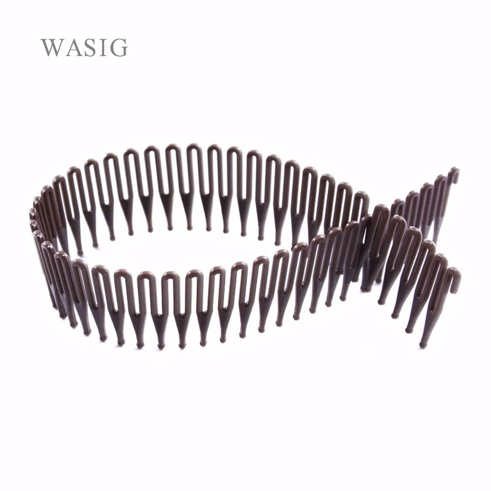 WHOLESALE 6PCS PVC короткая Расческа с украшением в виде крыльев парик клип оснастки для