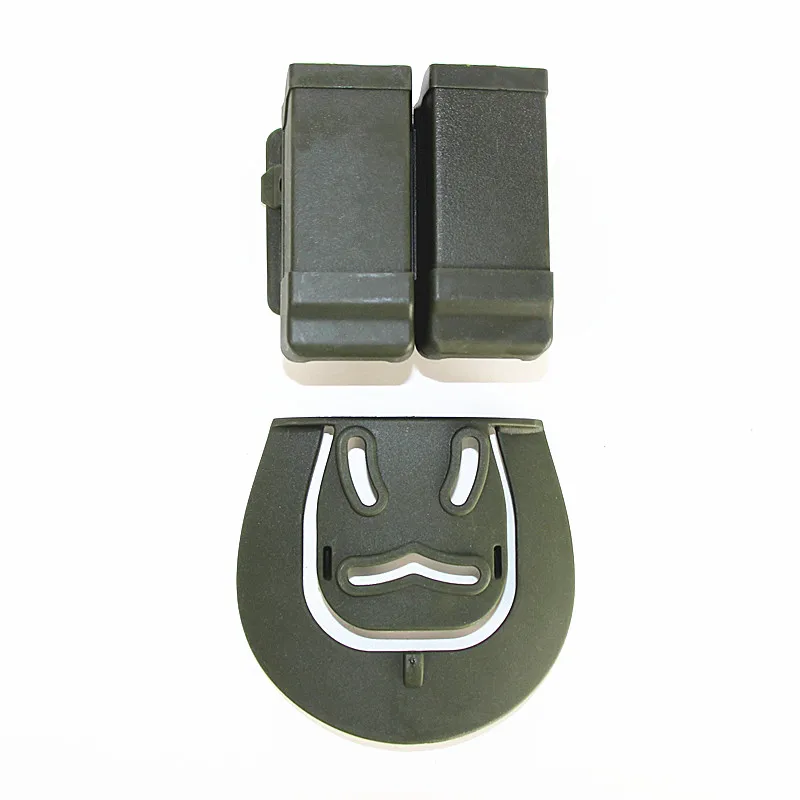 CQC Тактический двойной мешочек для журналов GLOCK M9 P226 1911 HK USP Airsoft кобура пистолета