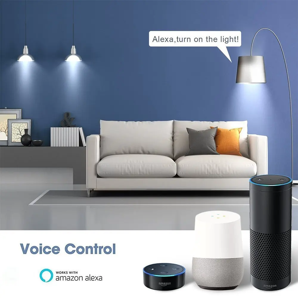 Wifi Smart US Plug Outlet Compatible with Alexa Echo Wi-Fi 2.4GHz Mini Socket Timer Function Home No Hub Required | Электроника
