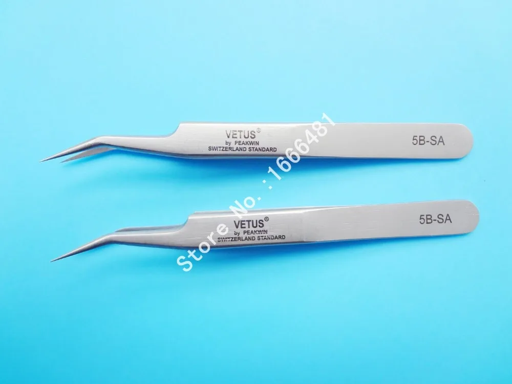 10 шт. Пинцет для ресниц из нержавеющей стали ремонт и обслуживание инструменты