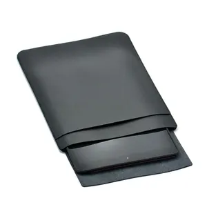 Чехол для ноутбука из микрофибры, кожаный чехол для Apple iPad 9,7 iPad mini iPad Pro 10,5 12,9, двойной карман с внешним ковриком для мыши