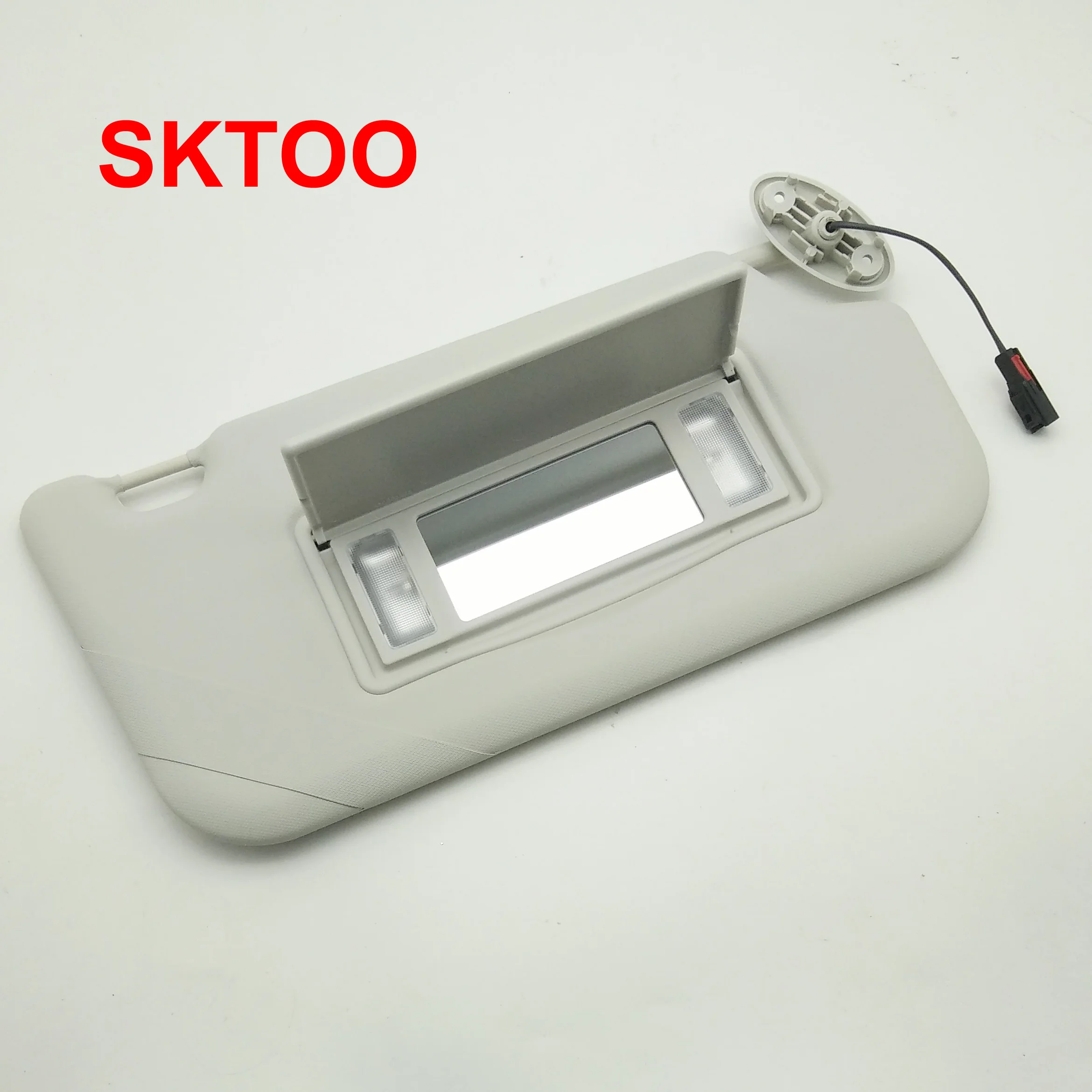 SKTOO солнцезащитный козырек для Ford Focus(2012-) с косметическим зеркалом, солнцезащитный козырек, автомобильный солнцезащитный козырек, серый светильник