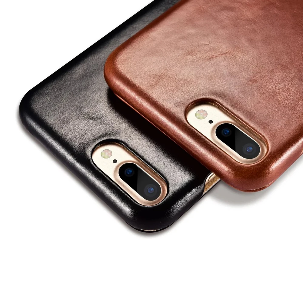 Чехол icarer для iPhone 8 кожаный чехол 7 Plus 6 6s книжка из натуральной кожи с магнитной