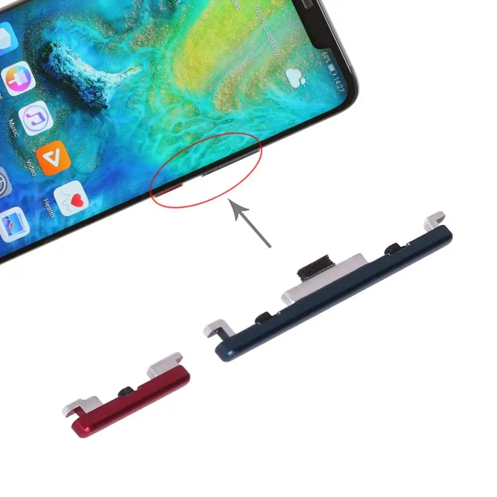 IPartsBuy Кнопка питания и кнопка регулировки громкости для huawei mate 20 Pro | Мобильные