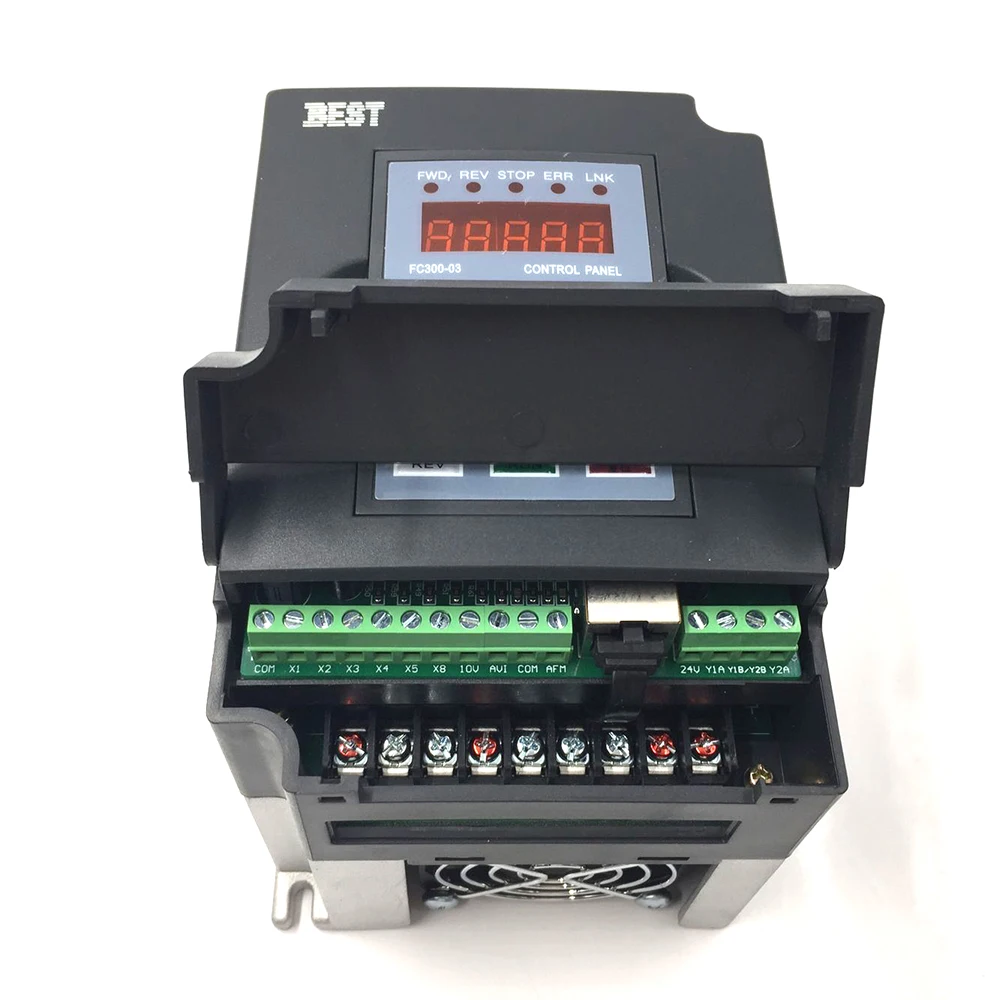 

CNC Spindle Motor Speed Control 0.75kw 220V VFD Drive CNC Control 1000Hz Frequency Inverter Input 1Ph or 3PH VFD Inverter