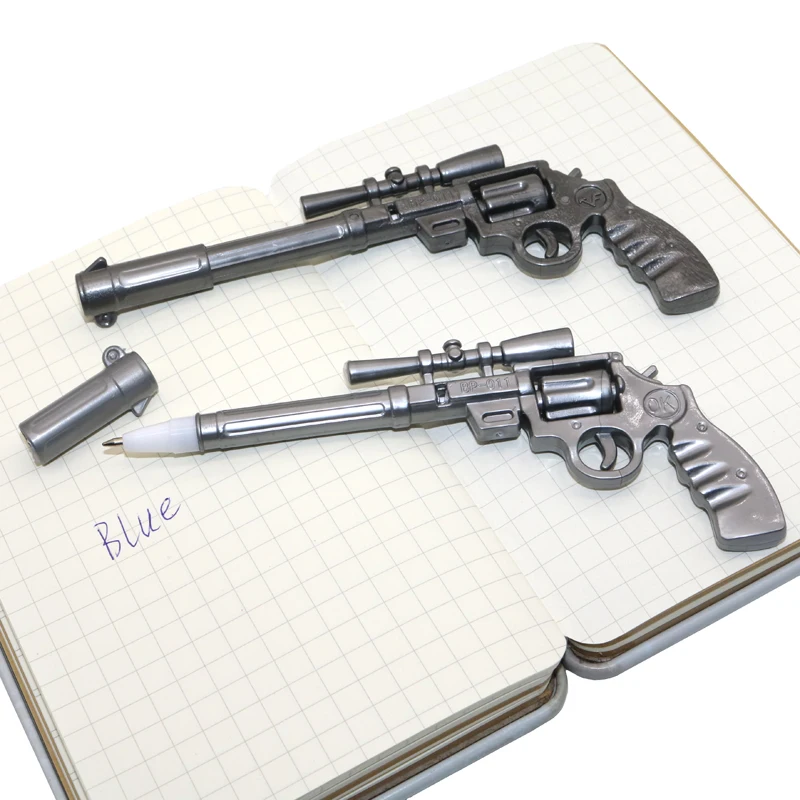 2 шт. Roscoe Fiveshooter Gun Шариковая Ручка Новинка Канцтовары милые забавные ручки Canetas