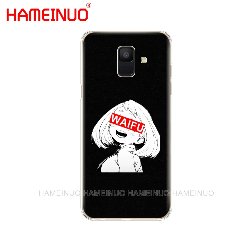 HAMEINUO Sugoi Senpai аниме waifu чехол для телефона Samsung Galaxy J4 J6 J8 A9 A7 2018 A6 A8 PLUS j7 duo | Мобильные
