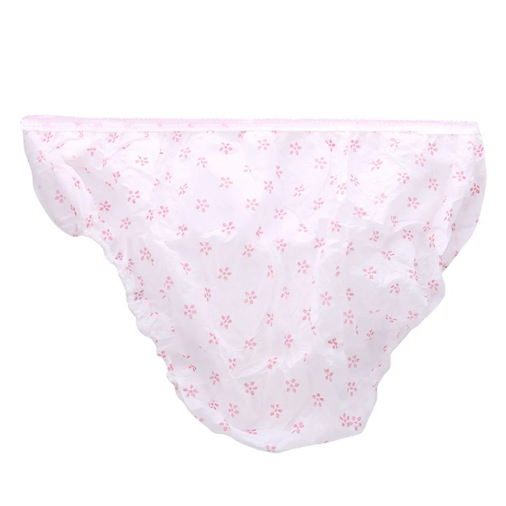 7 шт./лот хлопковые трусы одноразовое нижнее Белье для беременных Трусики