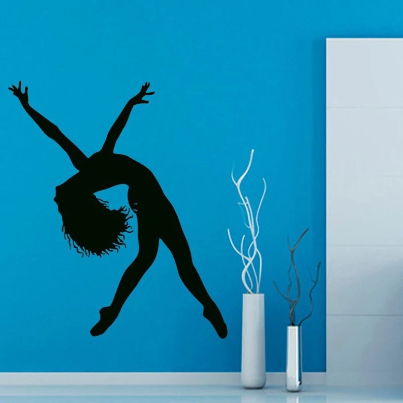 

Yoga DIY Vinyl Wall Stickers Living Room Bedroom Children's room Home Decorative Mural Waterproof Art Wallpaper JG1180