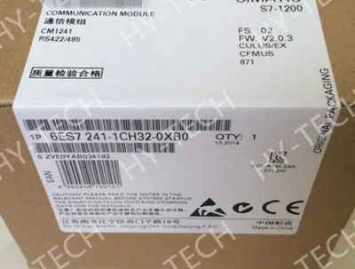 PLC модуль SIMATIC S7 1200 6ES72411CH320XB0 6ES7241 1CH32 0XB0 коммуникационный CM 1241 RS422/485|Контроллер