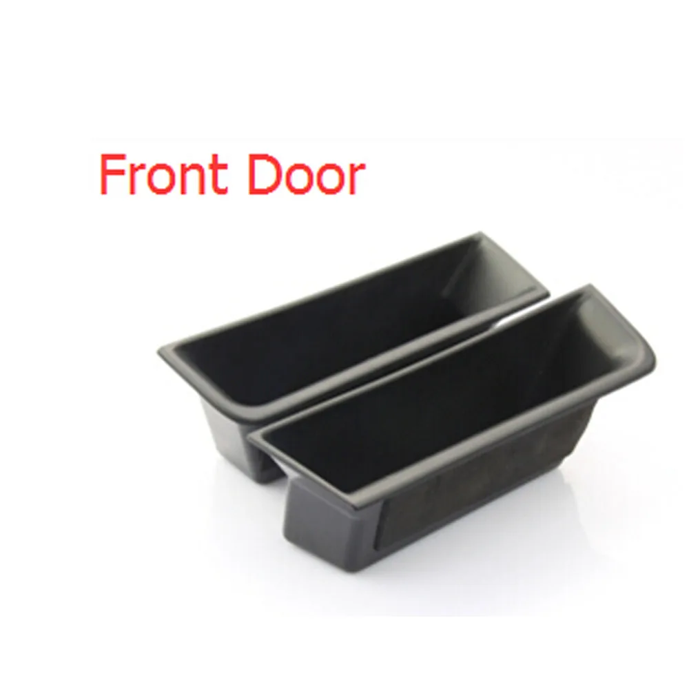 Front Door Дверные ручки подлокотник коробка для хранения Mercedes Benz GLK класс X204 GLK 200 220 250 300 автомобильные аксессуары - Название цвета: Front Door
